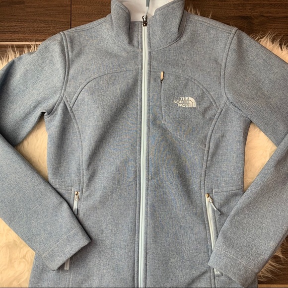 The North Face Jackets & Blazers - The North Face Baby Blue Apex Shell Zip Jacket